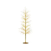 Gold Wrapped Twinkling Lights Tree, 5'H