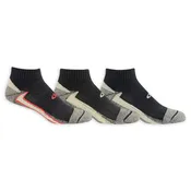 Copper Sole Men's Extreme Athletic Ankle Socks 3-Pack