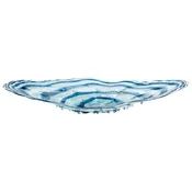 Abyss Glass Plate - Blue/Clear