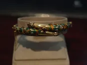 14k Yellow Gold Snake bracelet