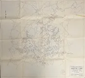 1960 Lake Martin Power Company Map