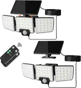 Lepro 2-in-1 Solar Security Light with Remote Control