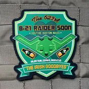B-21 RAIDER SQUADRON UNIT PVC MORALE PATCH