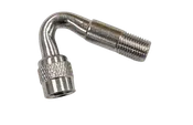 45 Degree valve stem adapter