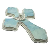 Angel Blue Sky Cross