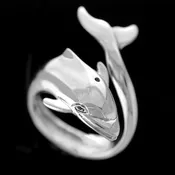 DOLPHIN RING - LARGE