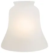 2 1/4" Glass Shade in Etched Seeded