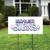 12 x 24 Yard Sign