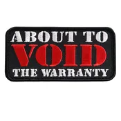 About to Void Warranty