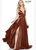 Alyce Paris Charmeuse Aline Gown
