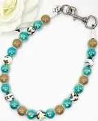 1970's Palm Royale Beaded Collar