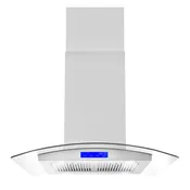 30 in. Ducted Island Range Hood Cosmo Appliances (COS-668ICS750)