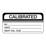 1″ x 2″ Calibrated Label