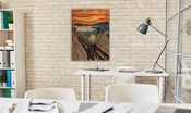 The Scream 1893 Reproduction Edvard Munch Art Canvas Print Wall Art