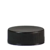 28mm Black Plastic Screw Cap