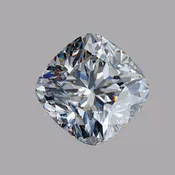 1.00ct Cushion D VVS1 Lab Diamond