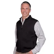 Men’s: Our original best-selling alpaca fur zip front vest!