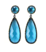 Aquamarine Drop Earrings