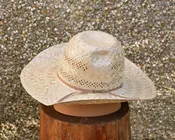American Hat Co: 1804 Sisal 2CWHIS 4 1/4” Brim (Open Crown)