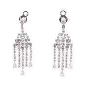 Chandelier Multi-Shape Diamond Earring
