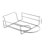 Black, White and Chrome Slatwall Hat Display