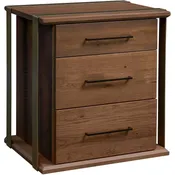 1869 3 Drawer Nightstand