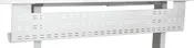 60" Desk Cord Management Tray and Cable Raceway - White