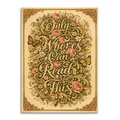 Bad Betty Greeting Co. - Only Whores Can Read - This Funny Greeting Card