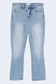 Ali High Rise Slim Flare in Mareno