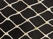 Bulk Nylon Netting; 1-1/2″ mesh; 18 twine;  17′ depth; Knotted