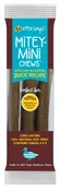 Etta Says! Mitey Mini Chews Duck Dog Treats, 3-count
