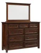 Belwright Amish Solid Hardwood Mirror
