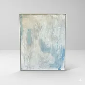 Blue Veil Abstract