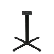30" x 30" Stamped Steel Crossfoot Table Base