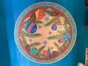 18" Lazy Susan "Deck the Halls"