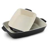 2 Piece Ceramic Bakeware Set