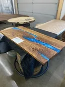 Live Edge, Black Locust, River Table, Ed Allen Designes — Ed Allen Designs - Live Edge Hardwood Products