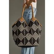 Diamond Pattern Tote