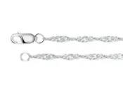 Ambrosia's Favorite Singapore 10k White Gold Chain