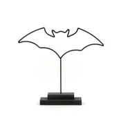 10" x 10" x 5" Metal Cutout on Stand (Bat).