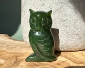 2" Jade Owl* Chipped