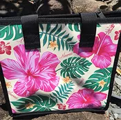 Pink Hibiscus Tote Bag