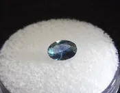 0.54ct DEEP BLUE OVAL MONTANA SAPPHIRE