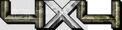 3.0"x12" 4x4 hard edge digital green high resolution truck bed or car side vinyl graphic decals.