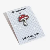 Amanita Mushroom Enamel Pin