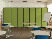 Straightflex Sliding Divider Freestanding - Acoustic Control
