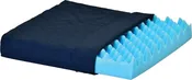 3 INCH COCCYX FOAM CUSHION WITH COVER FOR 18 INCH X 16 INCH  WHEELCHAIR