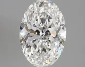 2.77 Carat E-VVS2 Oval Lab Diamond