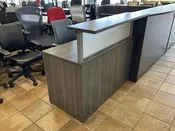 4' Modern Reception — Used Office Furniture Connection