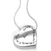 “Lasting Beauty”  Rumi “Heart Necklace On Sterling Silver (Copy)